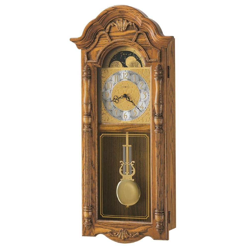 Howard Miller Rothwell Wall Clock, Brown