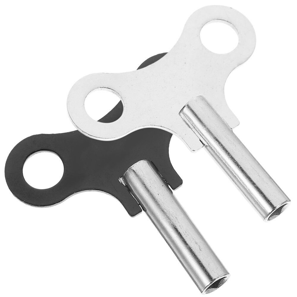 2 Pcs Regulator Clock Mini Key for Antique Clocks Grandfather