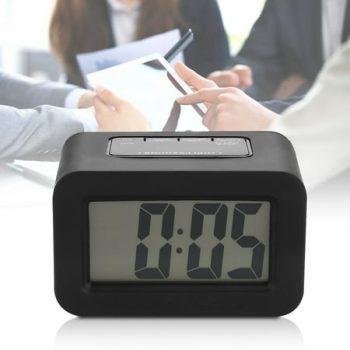 Exquisite Digital LED Electronic Desk Table Alarm Clock 24 Hour Display