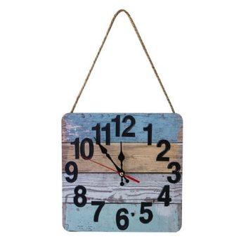 ✪ Industrial Modern Square Wall Clock Art American Personality Living Room Clocks