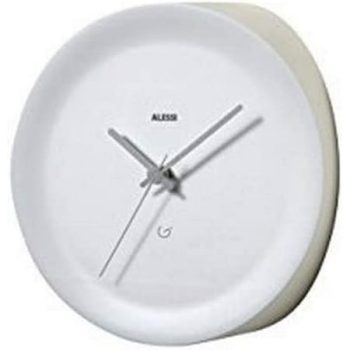 YANRUI Aleesi GIA20 W Ora in Corner Mounted Clock, White