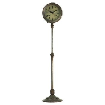 Zentique 31 in. Iron Floor Clock