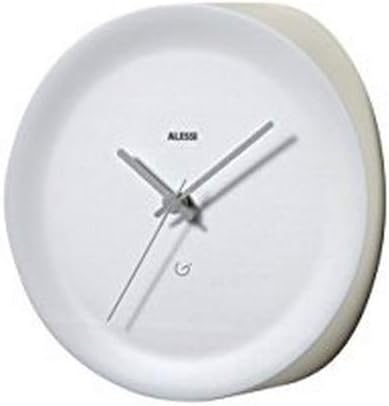 Alessi Aleesi GIA20 W Ora in Corner Mounted Clock, White