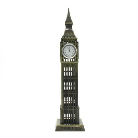 Big Ben Clock Tower Statue Desktop Ornament,Famous Advanced Big Ben Clock Tower Decoration