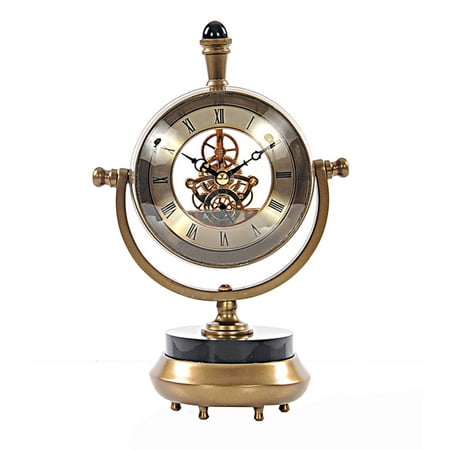 Brass Table Clock