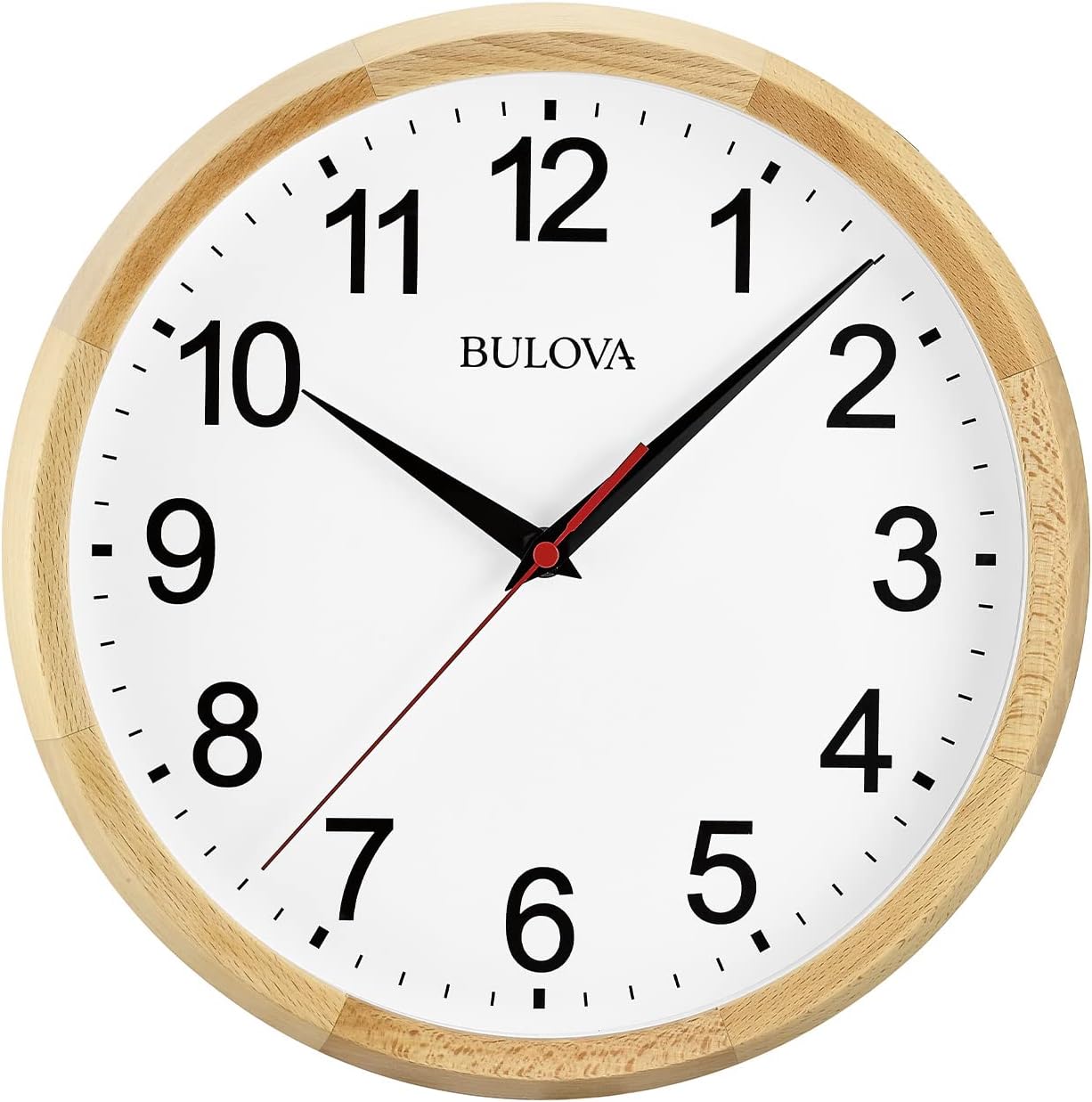 Bulova Clocks Model C4889 Naturalist, Natural Wood