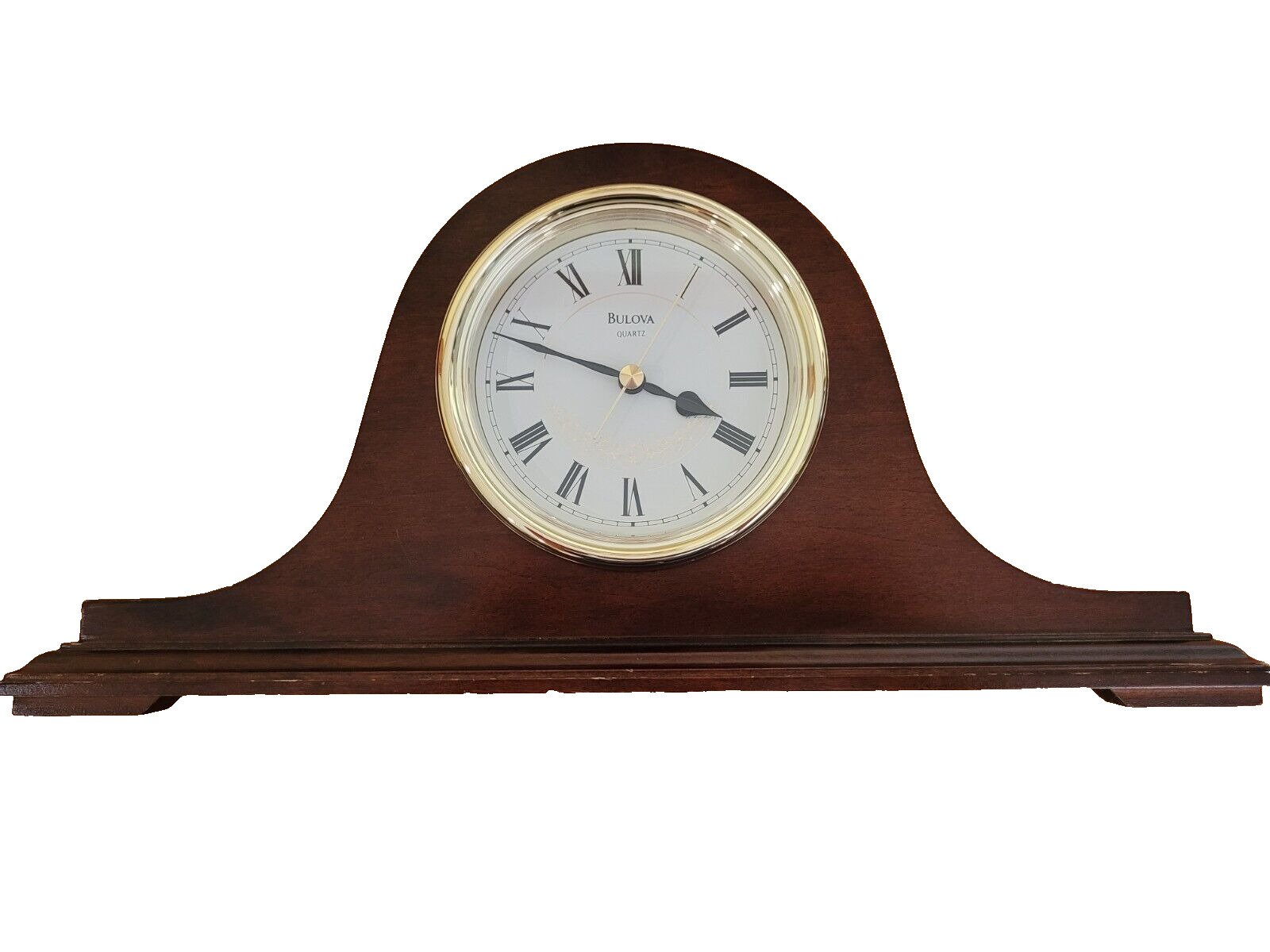 Bulova Mantle clock B1919. Battery Operated. No Chime.