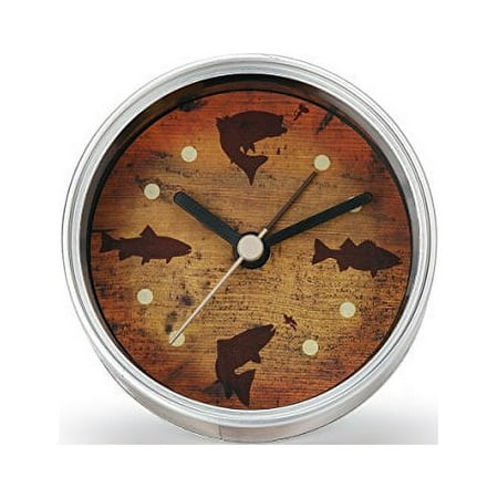 DEMDACO Big Sky Carvers Fish Clock-n-Can