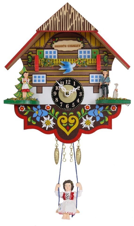 Engstler Cuckoo Clock - Heidi's Chalet 8 Inches AH 01933 SQ NEW