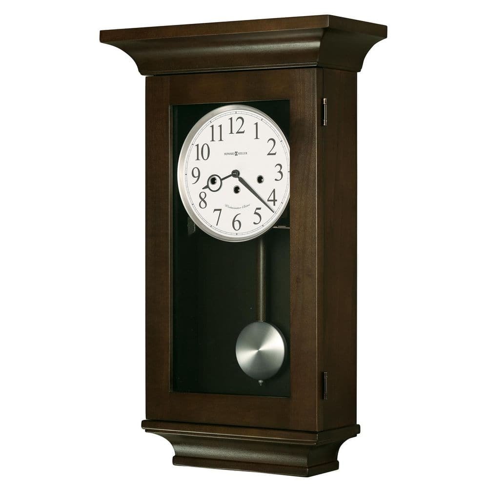 Gerrit II Brown Wall Clock