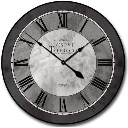 Grand Estate Wall Clock | Ultra Quiet Quartz Mechanism | Hand Made In Beautiful Crisp Lasting lor | mes In 8 Sizes | 48-Inch