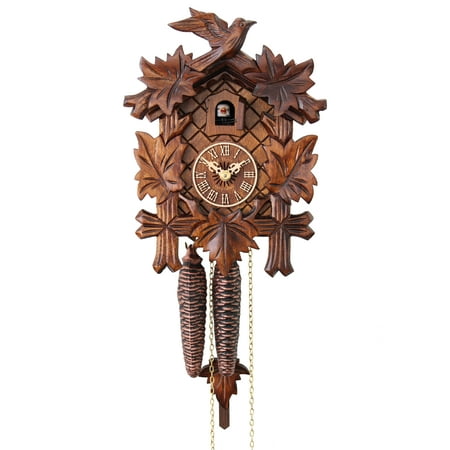 HerrZeit by Adolf Herr Cuckoo Clock - The Traditional Vine Leaves AH 80/1