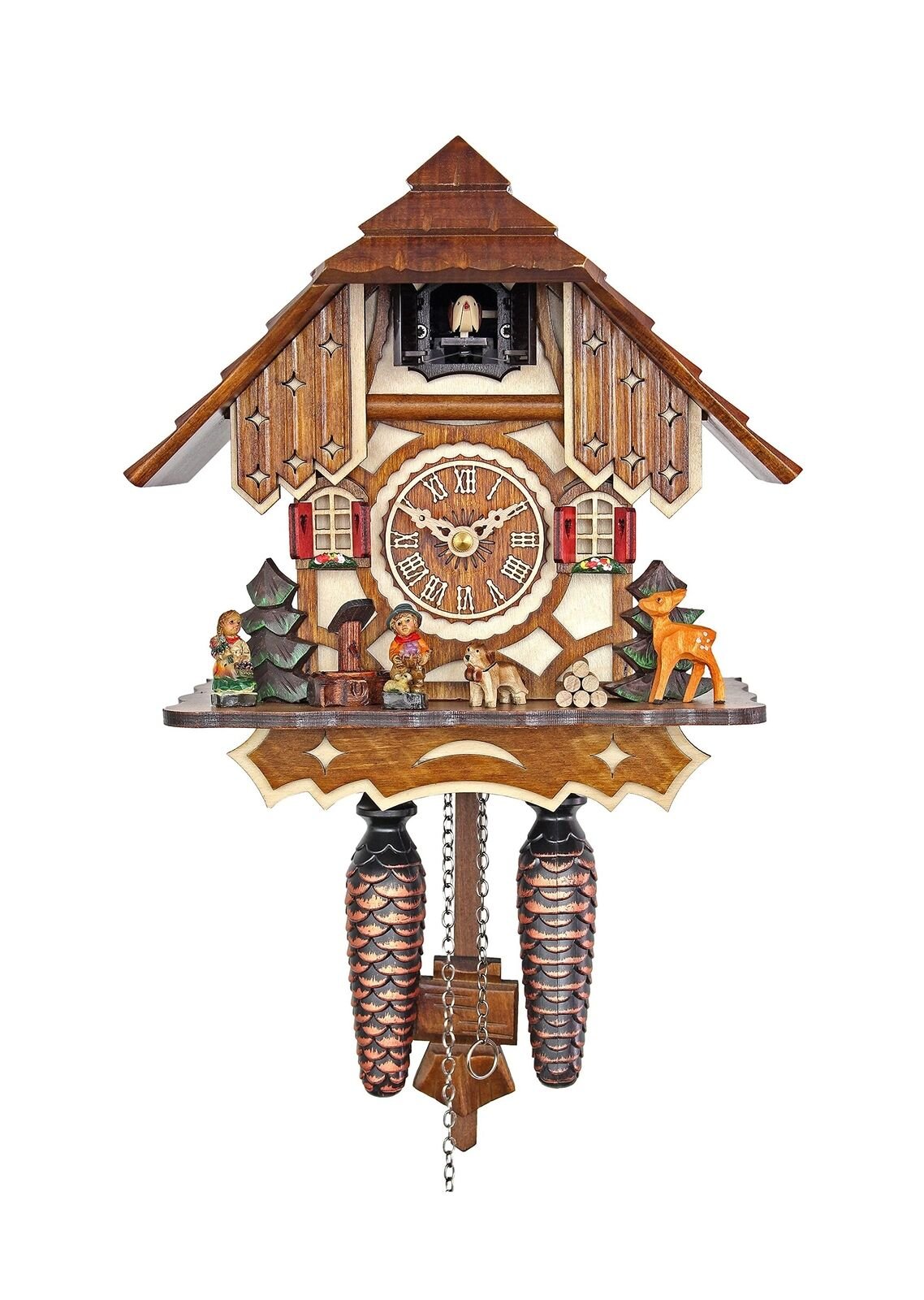 HerrZeit by Adolf Herr Quartz Cuckoo Clock - The Half-timbered House AH 20 QM