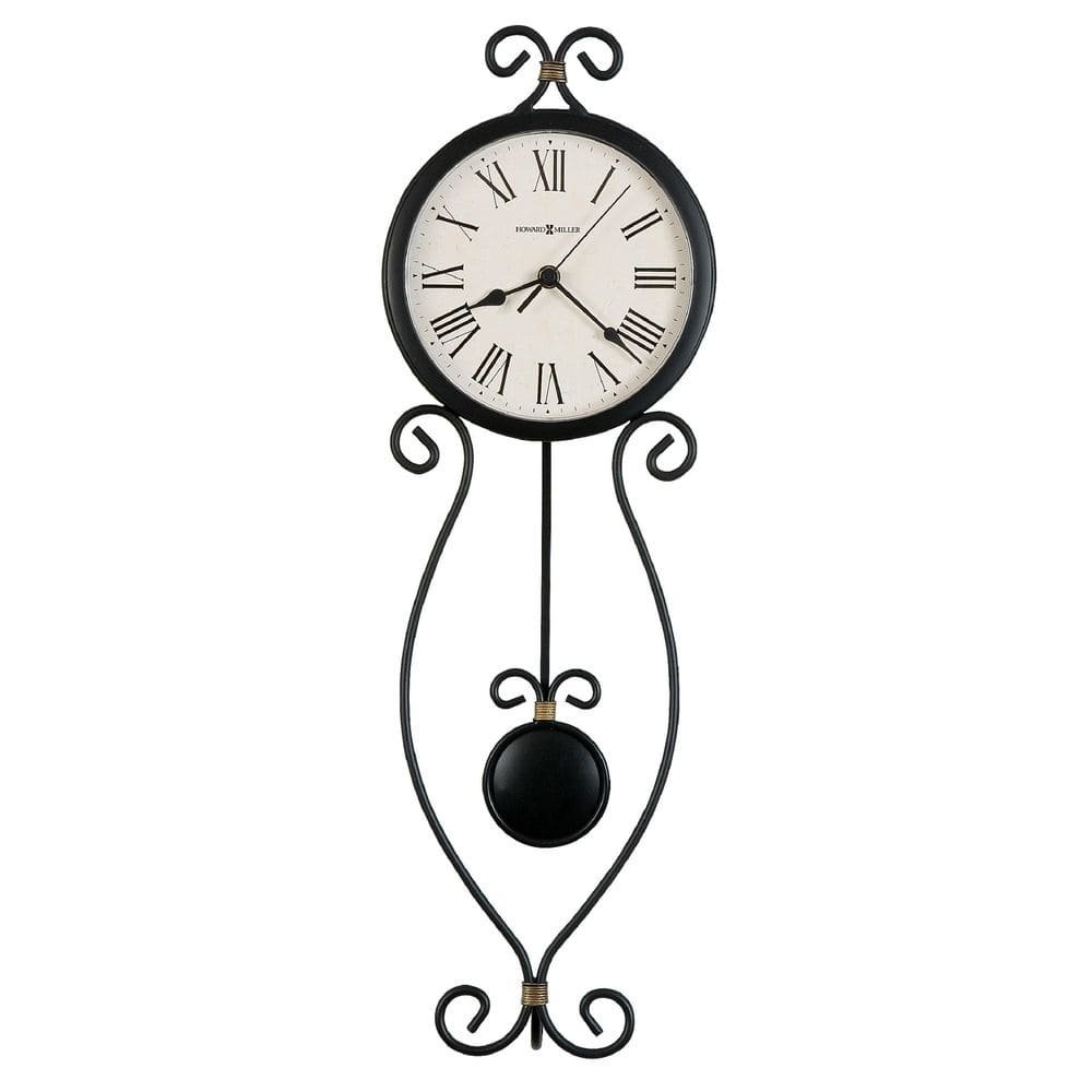 IVana Black Wall Clock
