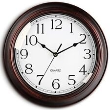 KECYET 12 Inch Wall Clocks Battery Operated Silent Assorted Colors
