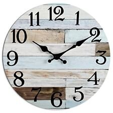 KECYET Wall Clock - 10 Inch Silent Non-Ticking Wall Assorted Colors , Sizes