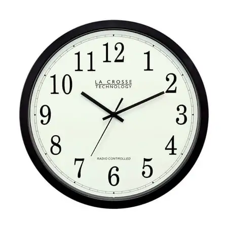 Low Vision Atomic Wall Clock- 14-inch