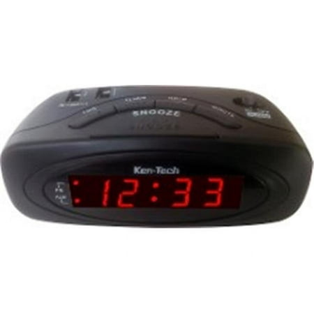 Sonnet LED Alarm Clock 2 USB Port-1.0A for Smart Phone - 3.1A For Tablets