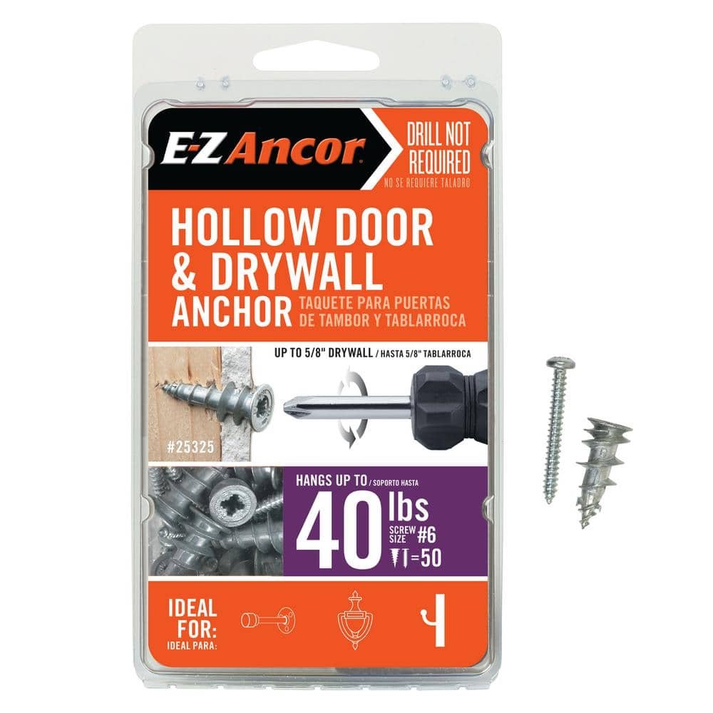 Stud Solver 40 lbs. Drywall and Stud Anchors (50-Pack)