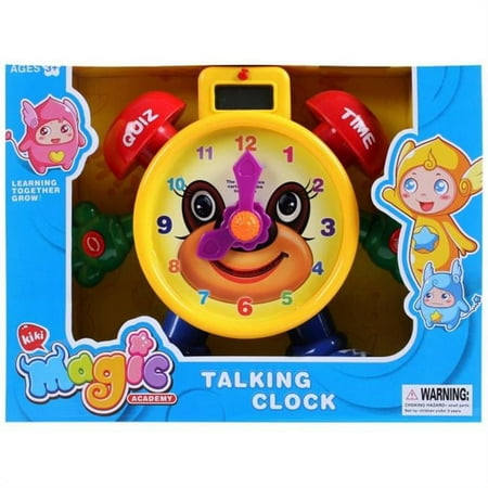 Tell The Time'' Electronic Learning Teach Time Clock Educational Toy for Kids