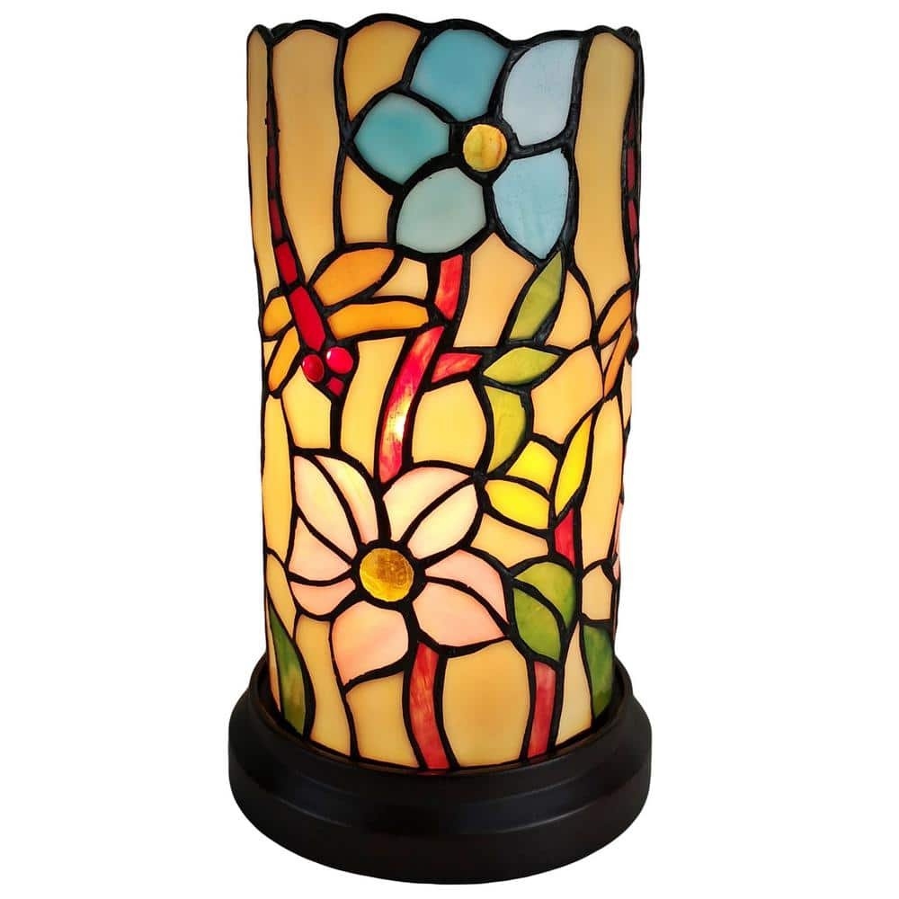 10 in. Tiffany Style Dragonfly Mini Table Lamp