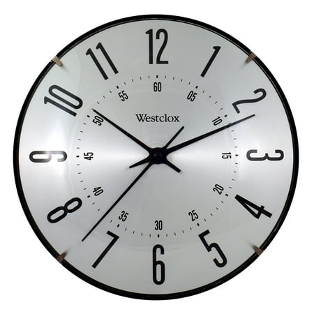 10 Silver Aluminium Dial Analog QA Wall Clock with Dome Glass Lens and Modern Silver Finish