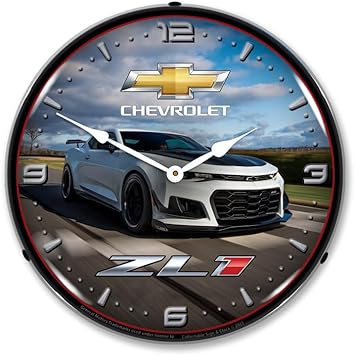 2023 Camaro ZL-1 LED Lighted Clock