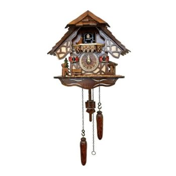 Engstler Battery-operated Cuckoo Clock - 10H x 10.5W x 6.5D