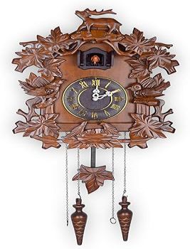 Kendal Large Handcrafted Wood Cuckoo Clock MX015-1