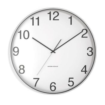 Union & Scale Essentials Wall Clock Aluminum 16 (UN57810)