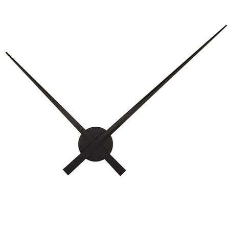 3D Clock Hands Creative DIY Large Clock Wall Clocks Black