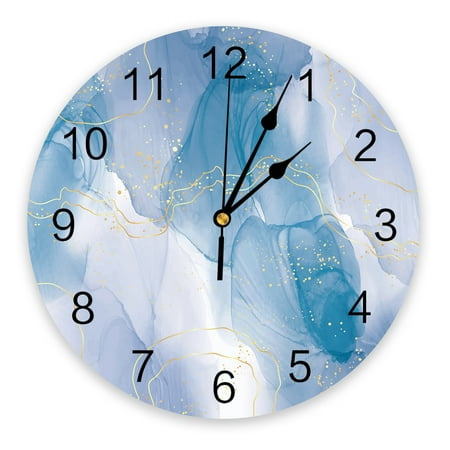 Abstract Modernism Printed Wall Clock Modern Silent Clock Living Room Home Decor Wall Hanging Watch