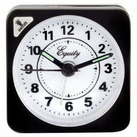 Advance Feature Black Case Quartz Cube Alarm Clock, Each