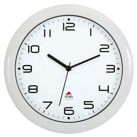 Alba - Hornew Silent Wall Clock - White