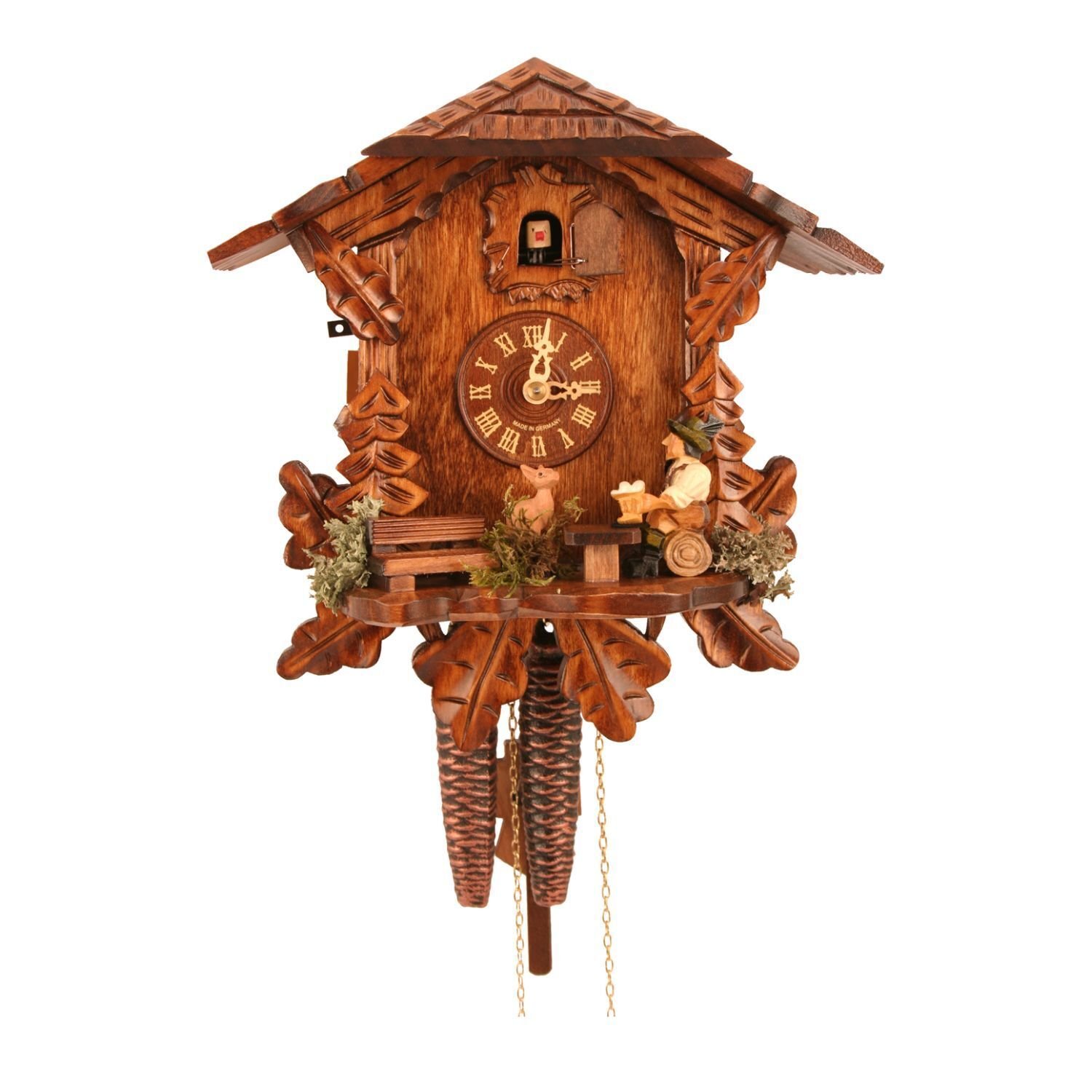 Alexander Taron Engstler Cuckoo Clock Full Size 10.5" Beer Drinker
