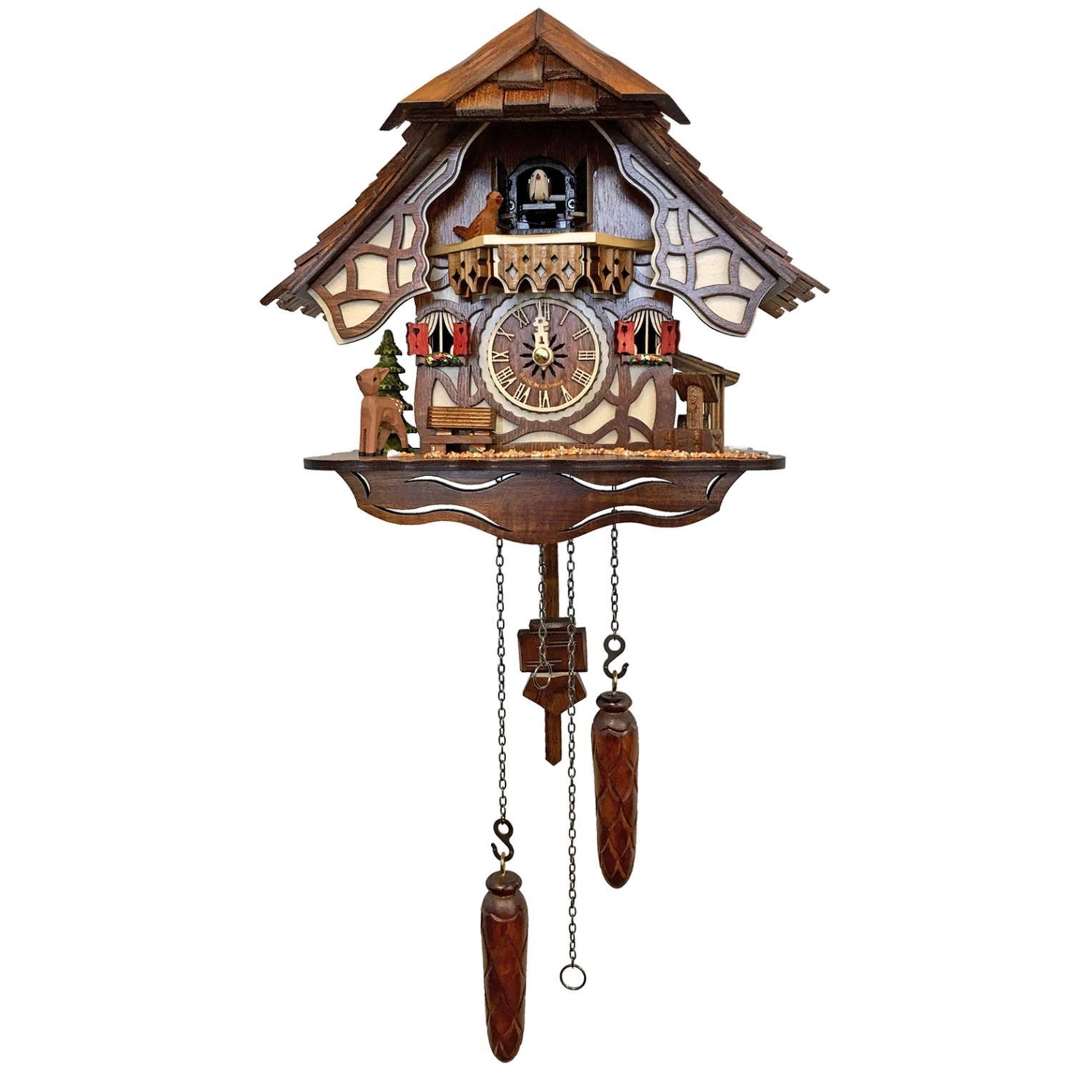 Alexander Taron Engstler Cuckoo Clock Full Size Woodland