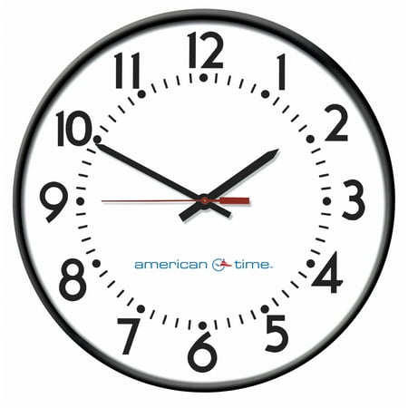 American Time Wall Clock,Analog,Electric U55BHAA504