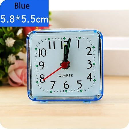 Analog Twin Bell Alarm Clock,Non-Ticking,Twin Bell Analog Kids Alarm Clocks with Backlight,No Snooze,Loud Bell,Desk Table Clock for Home and Office