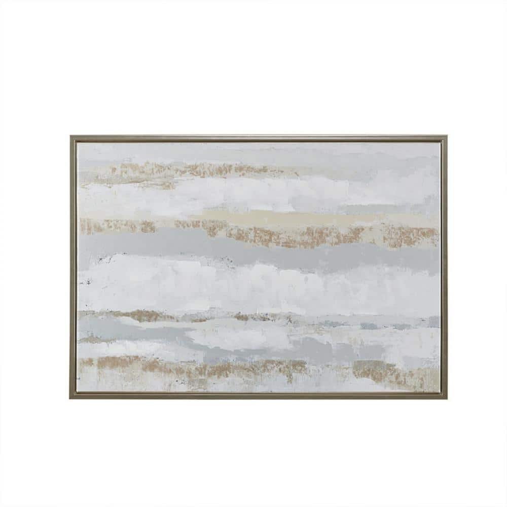 Anky 1-Piece Framed Art Print 39.65 in. x 27.65 in. Gold Foil...