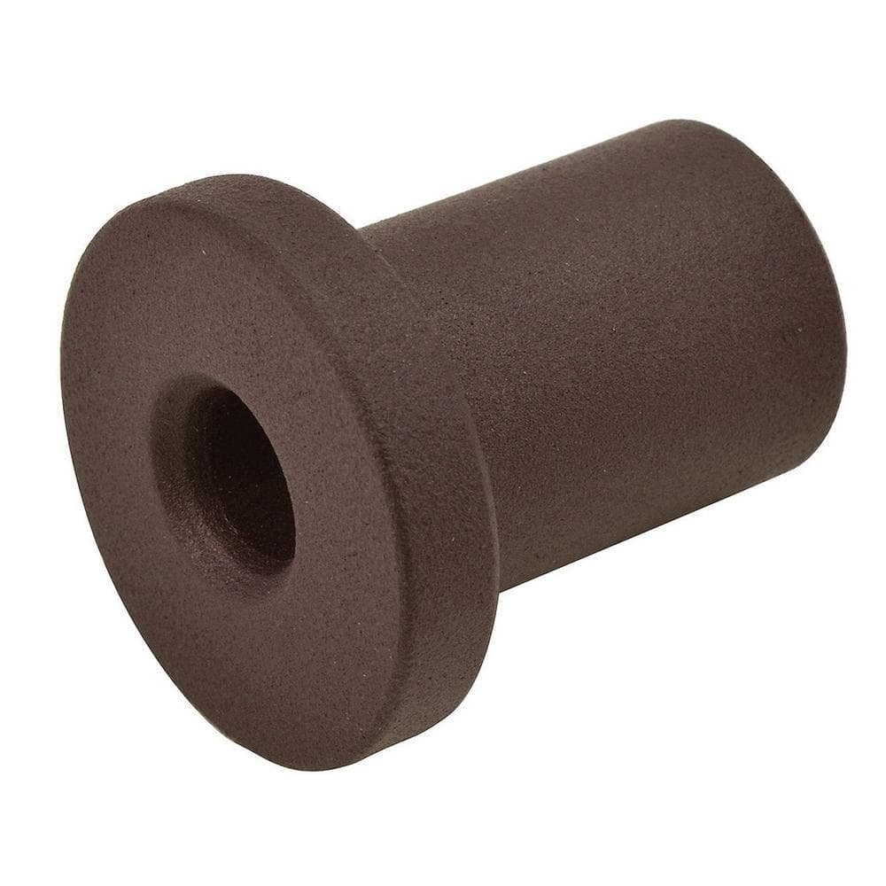 Antique Bronze Steel Sliding Door Flat Rail Wall Hanger Hardware Spare Part