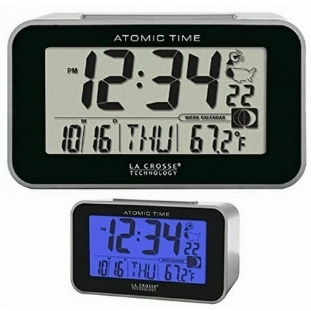 Atomic LCD Alarm Clock