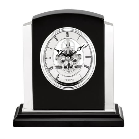 Bulova Clocks, Skeleton table top, B1715 ,Faith, Accent dcor