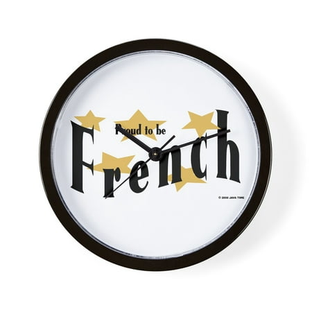 CafePress - French - Unique Decorative 10 Wall Clock