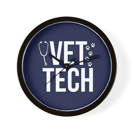 CafePress - Vet Tech - Unique Decorative 10 Wall Clock