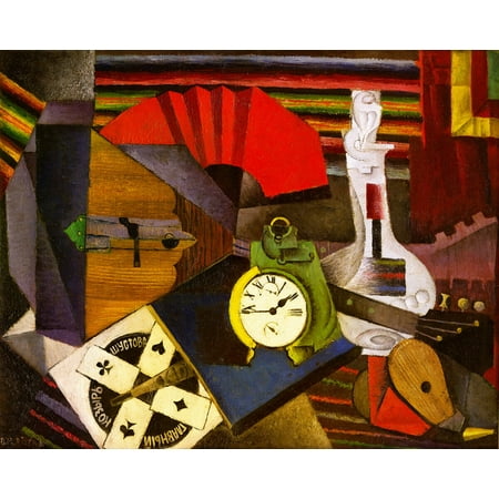 Diego Rivera The Alarm Clock - Canvas OR Print Wall Art