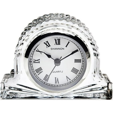 Godinger Cloak Clock, Desk Clock, Table Clock, Office Clock, Crystal Clock