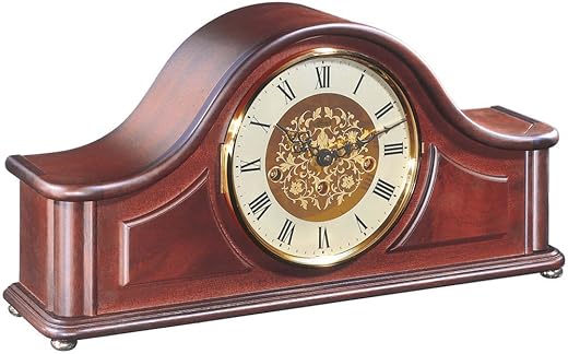 Hermle shelf mantle clock solid wood parts mechanical Westminster chime movement silencing lever 8' x 13' x 4' Germany