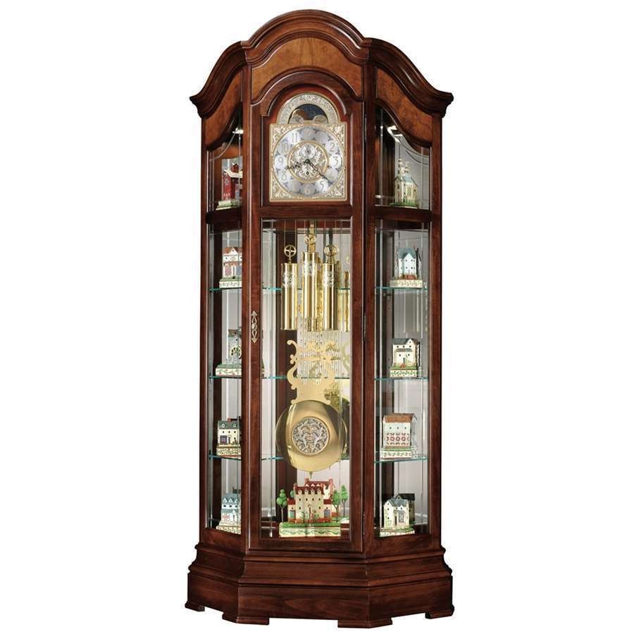 Howard Miller Majestic II Floor Clock, Windsor Cherry - 610939