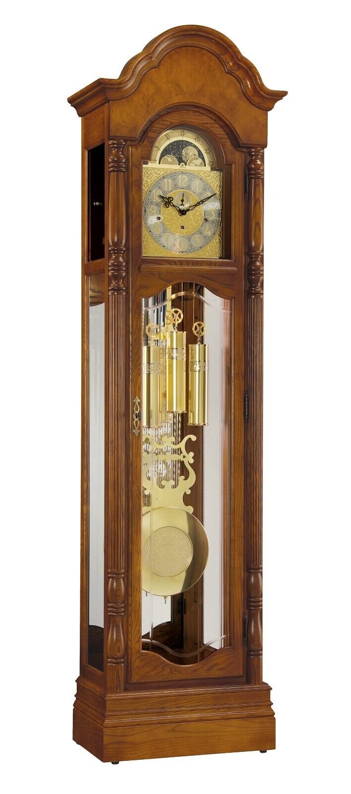 Howard Miller Ridgeway Primrose Floor Clock 2582 Treasure Oak Pendulum Clock