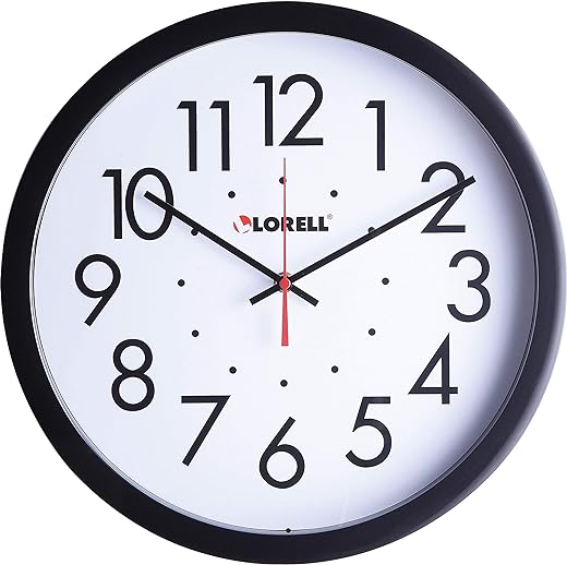 Lorell - LLR61009 - 14-1/2 Self-Set Wall Clock